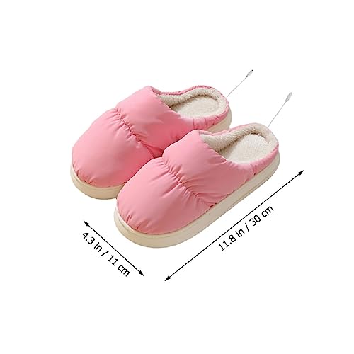 iplusmile USB Elektrische Fußwärmer Hausschuhe mit Daunenfüllung Schnelles Heizsystem Weiche Warme Winterschuhe für Damen und Herren Komfortable Fußwärmer für Büro Zuhause und Freizeit von iplusmile