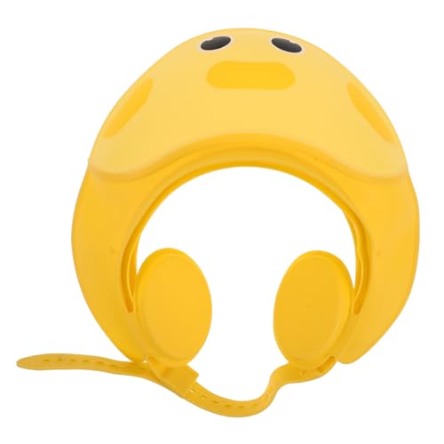 iplusmile Verstellbare Duschhaube aus Weichem Silikon mit Ohrenschutz Wasserdichtes Shampoo für Haarewaschen und Baden Geeignet für Kleinkinder und Junge Mädchen von iplusmile