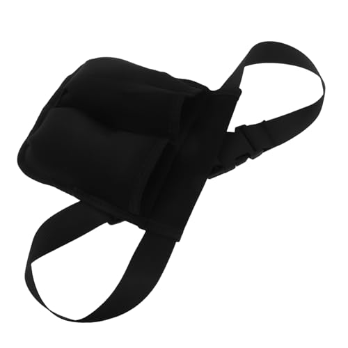 iplusmile Verstellbare Essential Oil Storage Bag mit Doppel Fächern Ergonomischer Lotion Oil Waist Organizer für Therapeuten Massageprofis und Home Office Tragbare von iplusmile