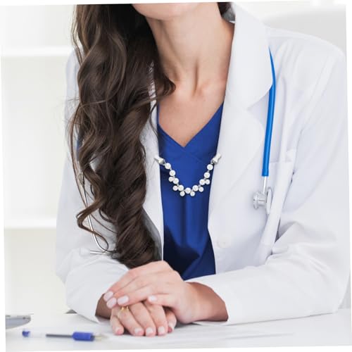 iplusmile Vintage Perlen Cardigan Clips Damen Strickjacke Schal Brosche Nobuckle Design Pullover Schmuck Clips für Herbst Winter von iplusmile