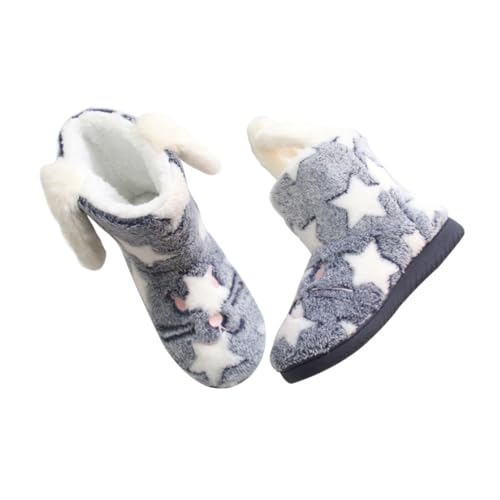 iplusmile Winter Damen Boots Rutschfest Warm Gefüttert Kurzschaft Schuhe Modisch Komfortabel von iplusmile