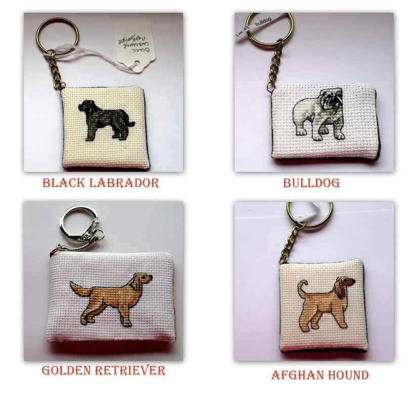 Kreuz Stich Hund Schlüsselanhänger #3 Kreuz Stich Hund Schlüsselanhänger #3 von irenesmemorystitches
