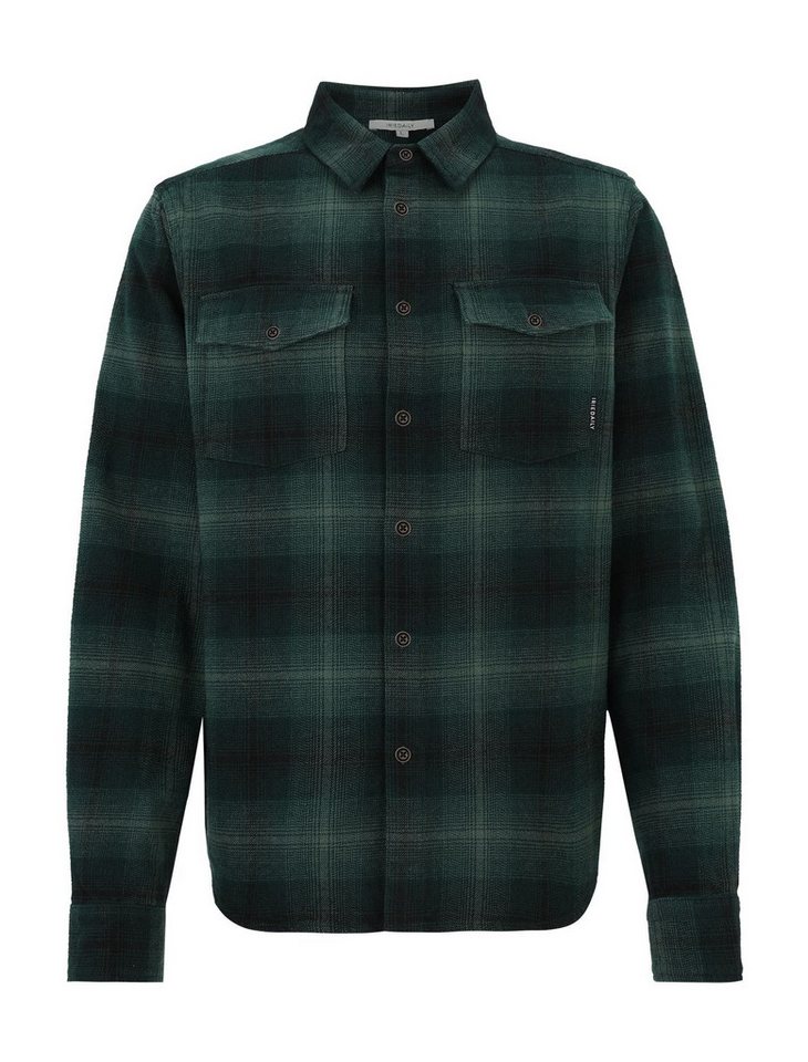 iriedaily Outdoorhemd - Herren Karohemd mit Logolabel von iriedaily