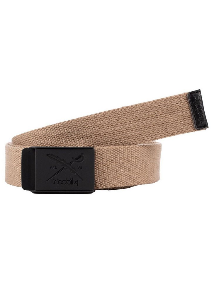 iriedaily Stoffgürtel - Gürtel - Flag Rubber Belt [clay] ONE SIZE von iriedaily