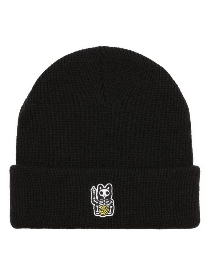 iriedaily Strickmütze Mütze Iriedaily Hallow Cat doppelt gelegter Umschlag von iriedaily
