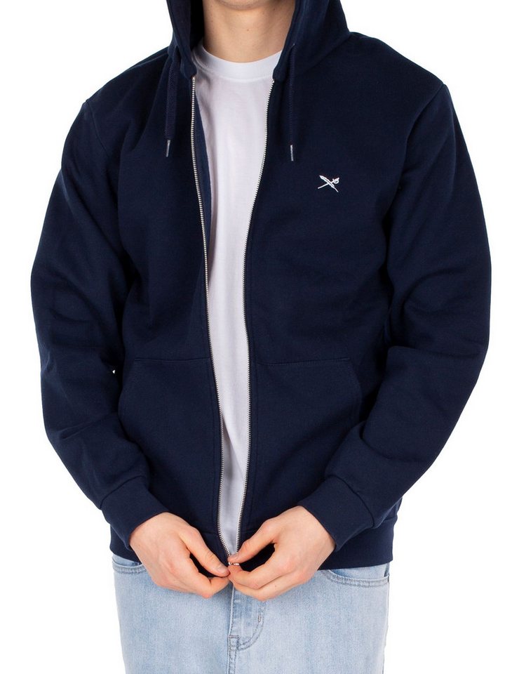 iriedaily Sweatjacke - Basic Sweatjacke - Mini Flag 2 Zip Hood von iriedaily