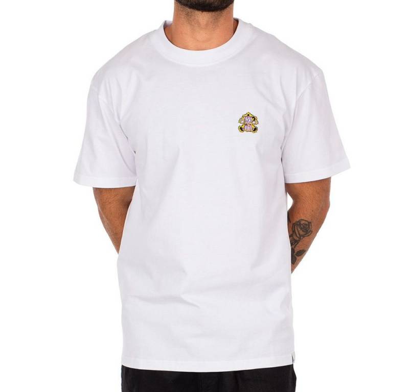 iriedaily T-Shirt - Basic T-Shirt - Kurzarm Shirt einfarbig weiß von iriedaily