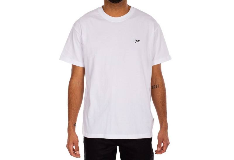 iriedaily T-Shirt - Basic T-Shirt - Kurzarm Shirt einfarbig weiß - von iriedaily