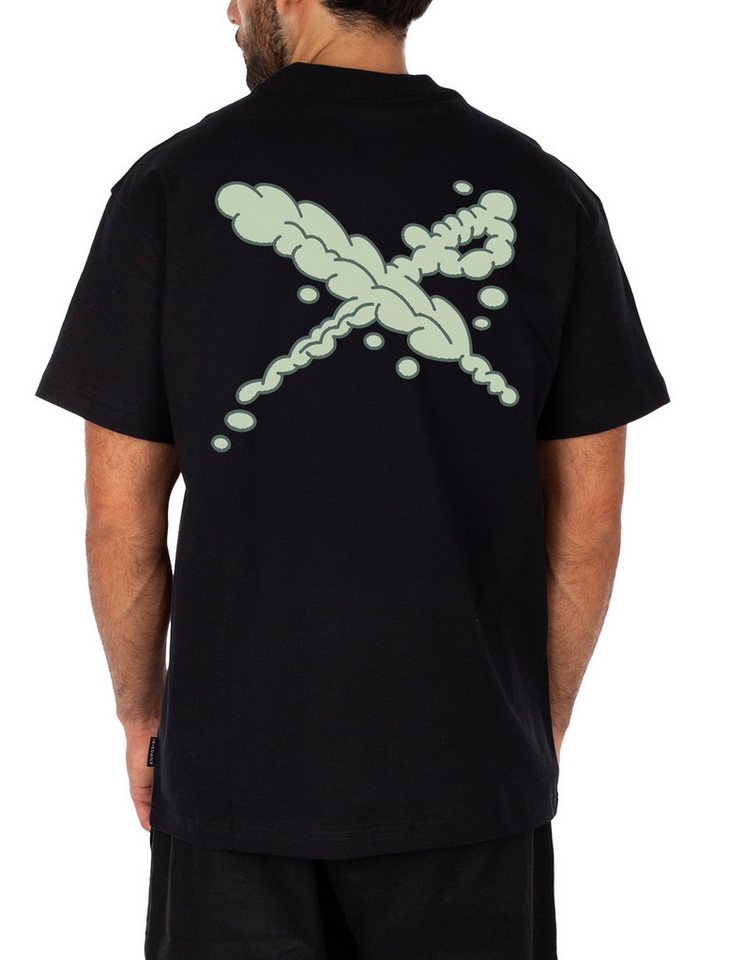 iriedaily T-Shirt Männer Shirt – Herren T-Shirt schwarz – Print von iriedaily