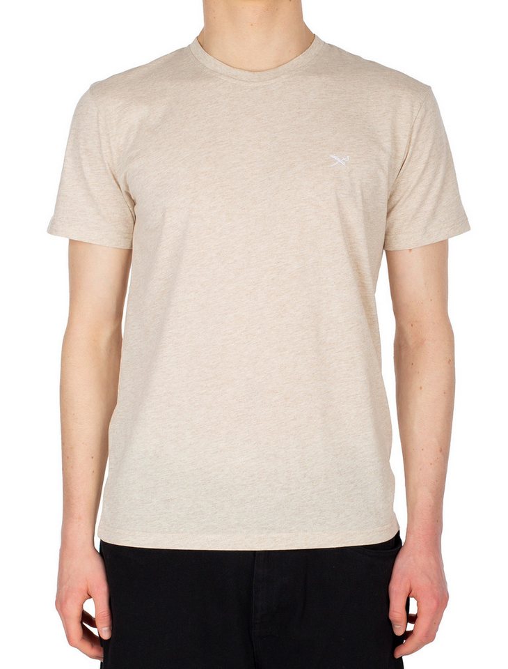 iriedaily T-Shirt - Basic meliertes T-Shirt - Kurzes meliertes Shirt von iriedaily