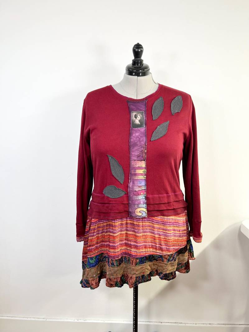 xl/#10/The Dreams' Storm Dress/Shabby Chic Eco Rustikal Upcycled Boho Landhaus Cottage von irinale