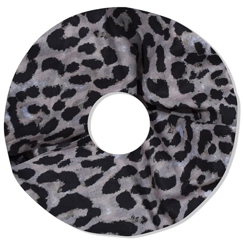 irisaa Damen Schal, Loop Schlauchschal leichter mit Leopard Muster, Halstuch Rundschal Loopschal für Frühling Herbst Ganzjährig, Schals Farbe 2019:Leoodo Khaki von irisaa