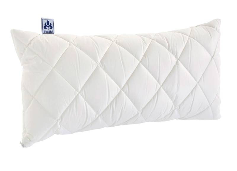 Bettwarenprogramm von Irisette mit Kapok-Fasern, Kissen, Größe 121 (Kissen, 40/80 cm), Weiss von irisette