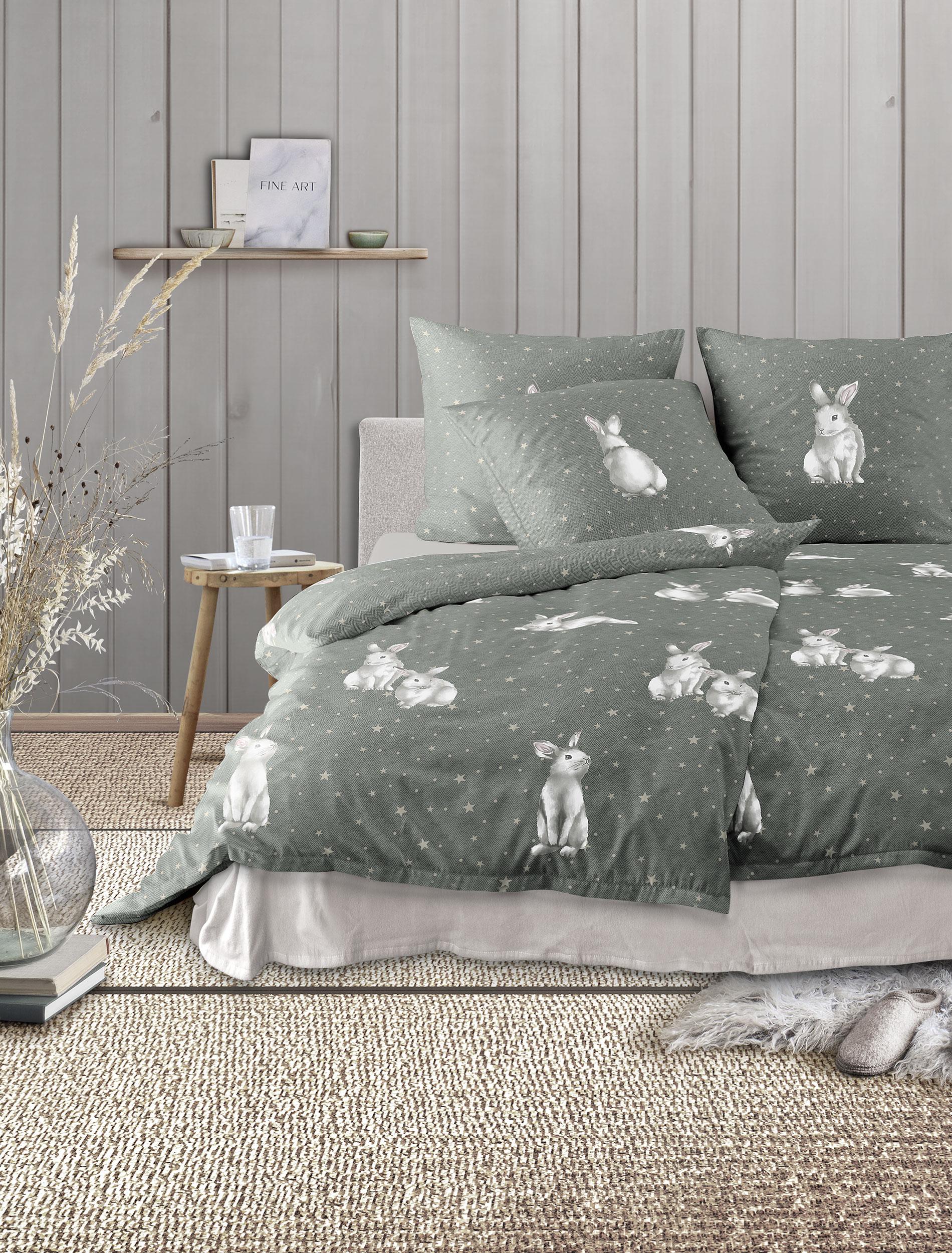 Irisette Bettwäsche "Koala-J 8654" 2 Stk. tlg. flauschig weich und wärmend von irisette