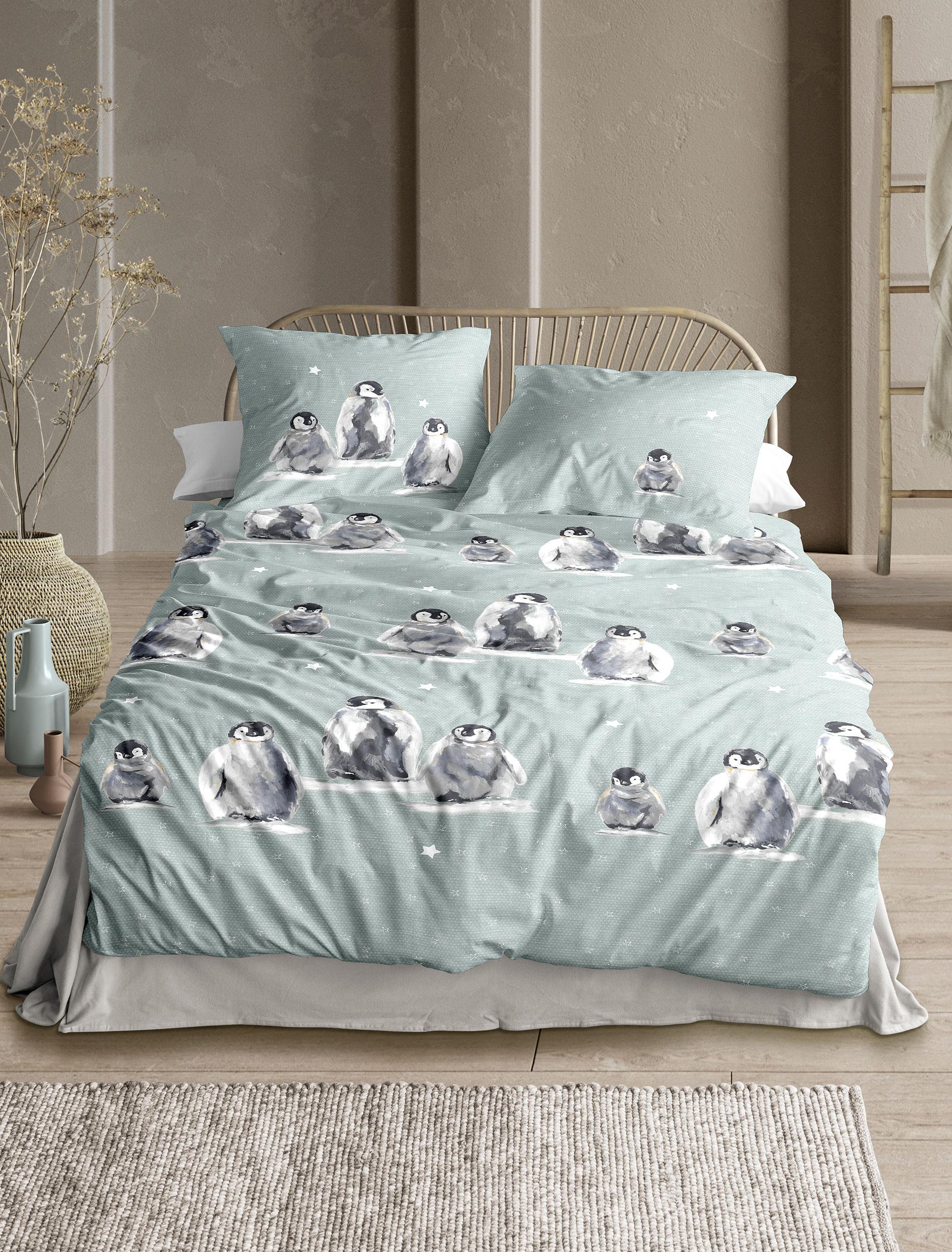 Irisette Bettwäsche "Panda 8645" 2 Stk. tlg. flauschig weich und wärmend von irisette