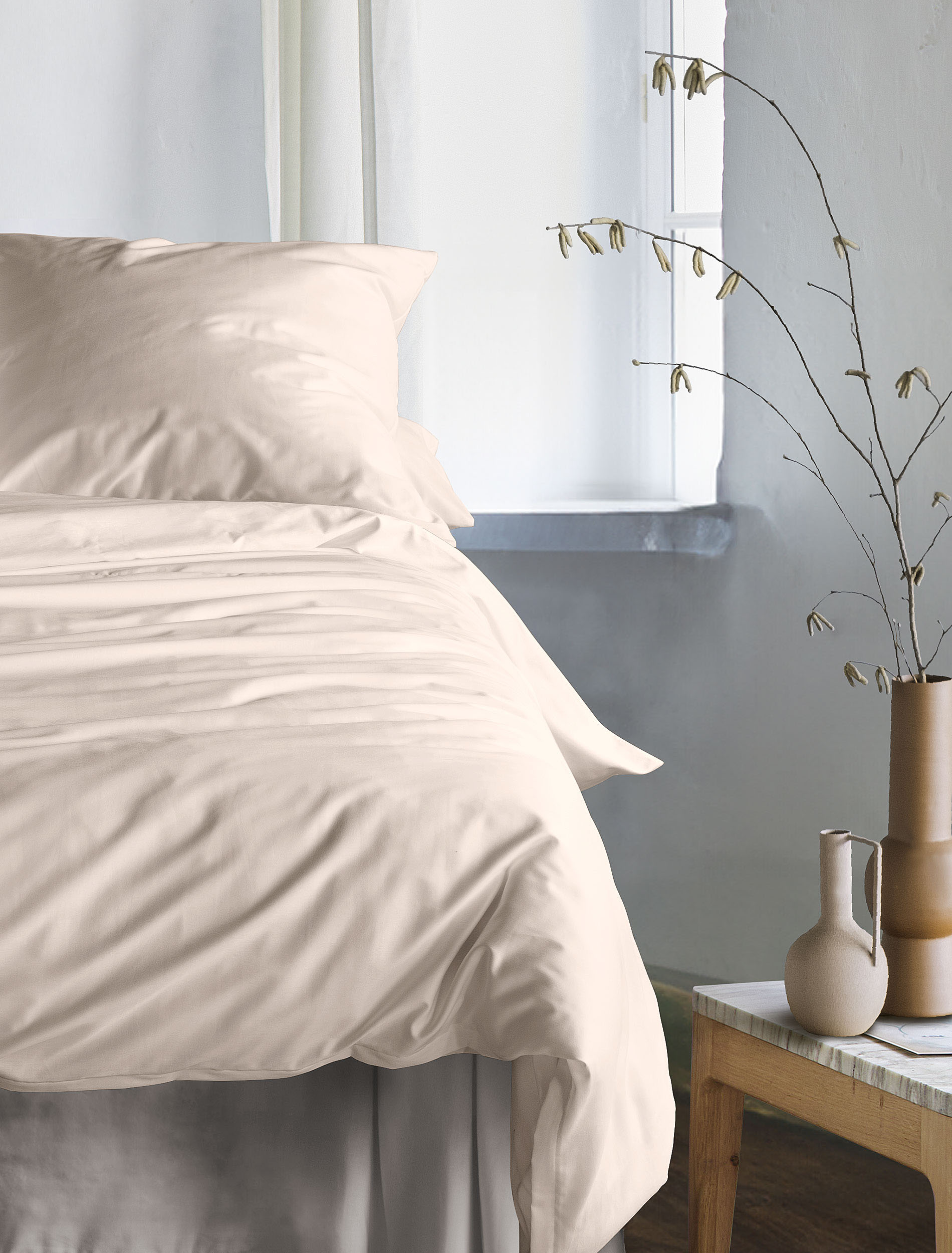 Irisette Bettwäsche "Premium Satin Bettwäsche Paris" 3 Stk. tlg. hochwertige Uni Premium Bettwäsche mit Reißverschluss, 100% Baumwolle von irisette