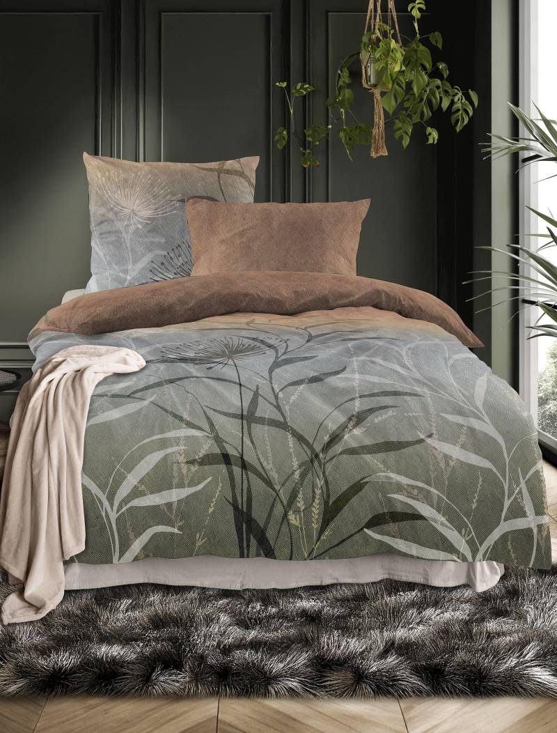 Irisette Bettwäsche "Wave 8641" 2 Stk. tlg. anschmiegsam und atmungsaktiv, Ganzjahresqualität von irisette