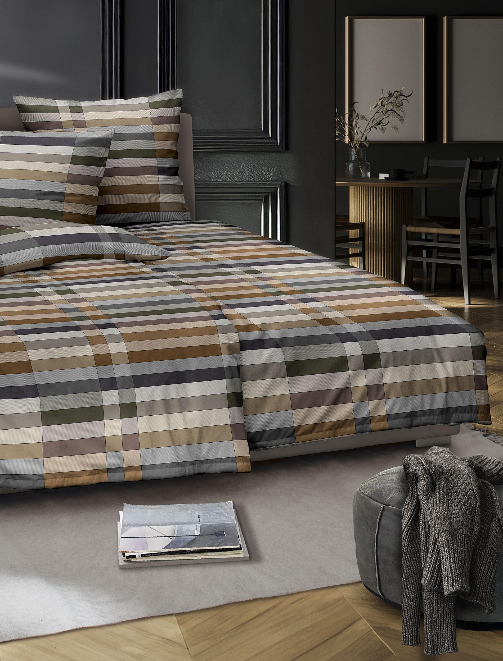 Irisette Bettwäsche "Wave 8666" 2 Stk. tlg. anschmiegsam und atmungsaktiv, Ganzjahresqualität von irisette