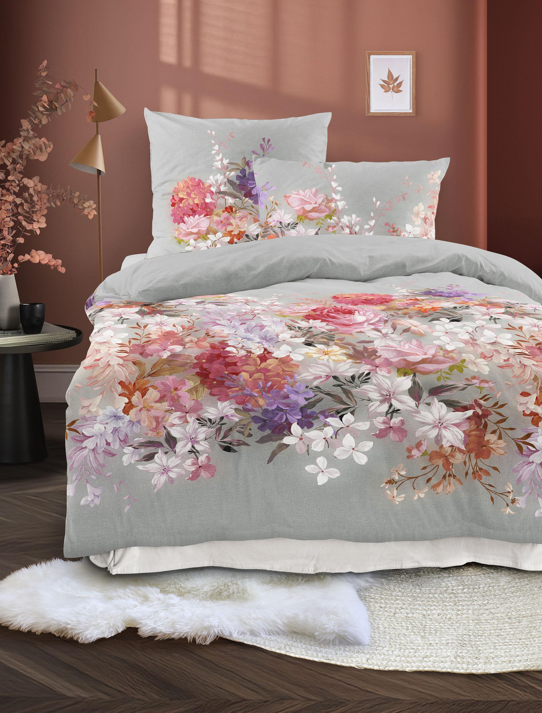 Irisette Bettwäsche "Wave 8669" 2 Stk. tlg. anschmiegsam und atmungsaktiv, Ganzjahresqualität von irisette