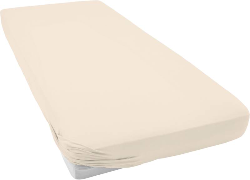 Irisette Spannbettlaken "Orion 9" weicher Frottier-Stretch, für Matratzen bis 25 cm Höhe von irisette