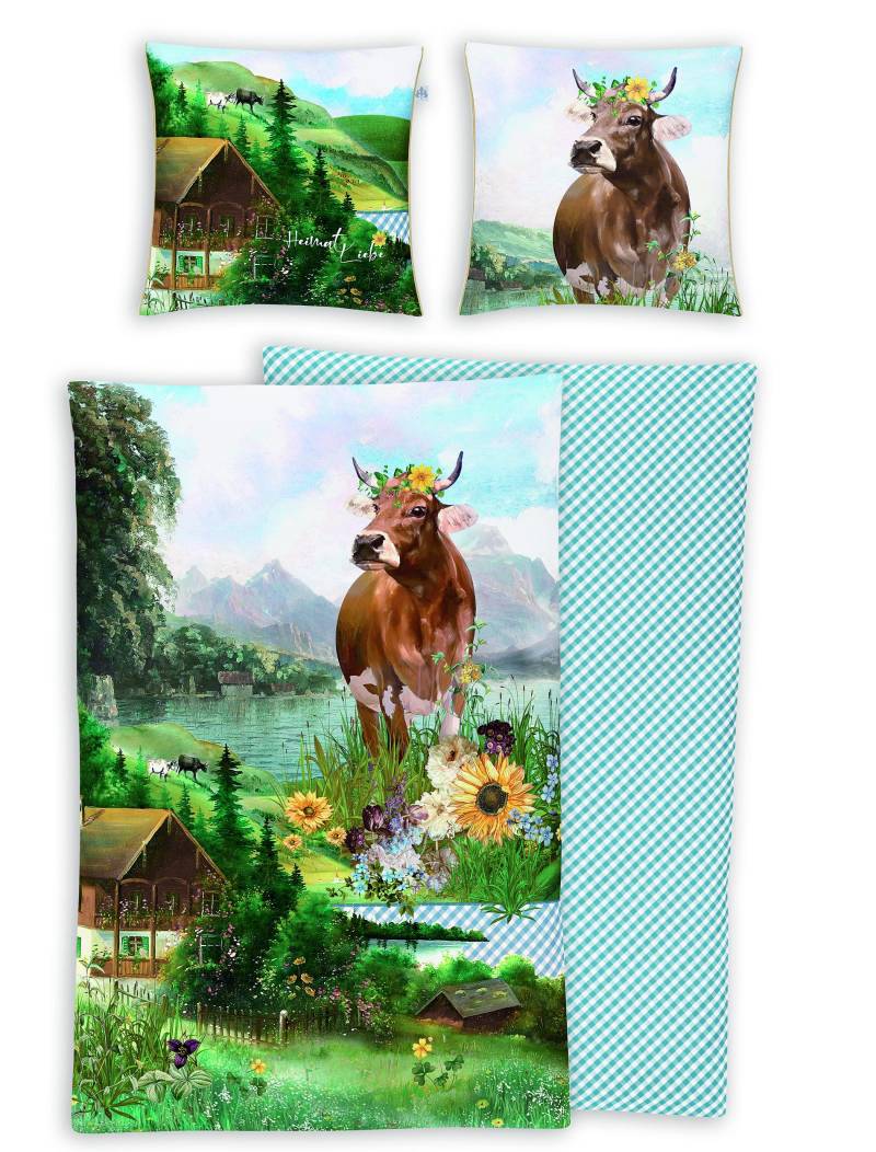 Irisette Wendebettwäsche "Magic-K 8862" 2 Stk. tlg. edler Digitaldruck von irisette