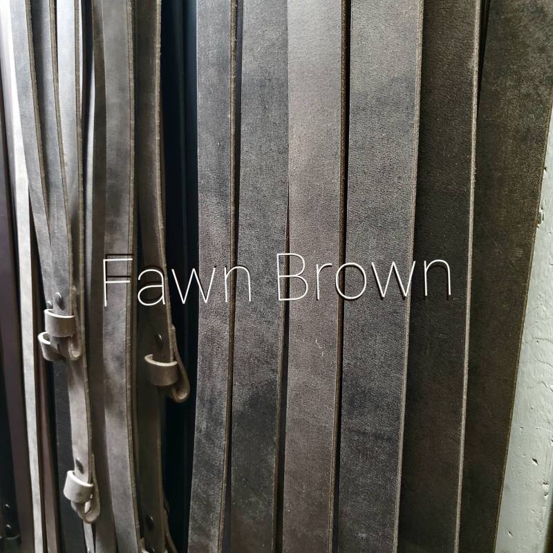 Custom Cut Ledergürtel Mit Druckknöpfen Unisex Jeans Oder Anzug Gürtel von ironartcanada