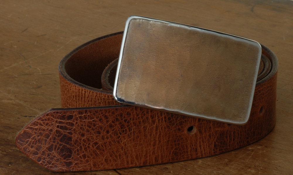 Handgeschmiedete Edelstahl-Gürtelschnalle Hypoallergen, Passend Für 1, 5-Zoll-Gürtel von ironartcanada