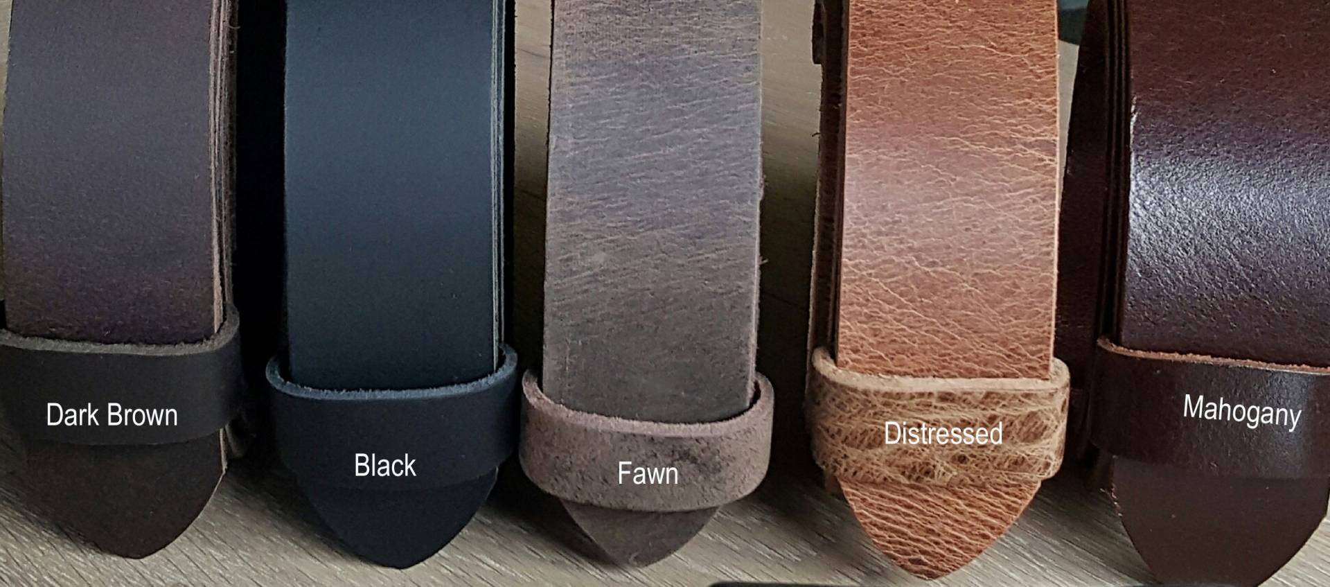 Hochwertiger Büffel Ledergürtel Mit Druckknöpfen von ironartcanada