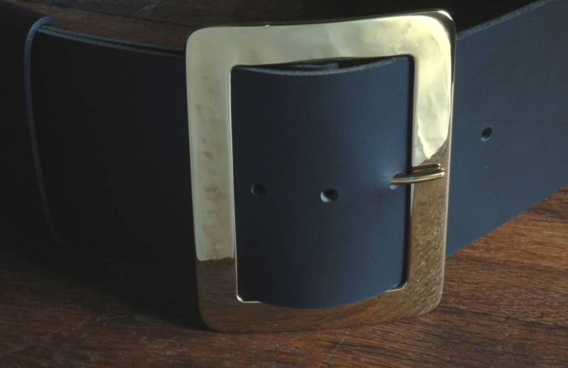 Nikolaus Gürtelschnalle Edelstahl Mit Ledergürtel von ironartcanada