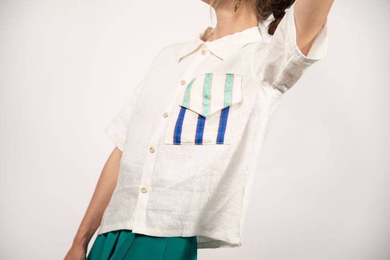 Dudleya Leinen Top Dudleya Leinen Top von isaguadalupeshop