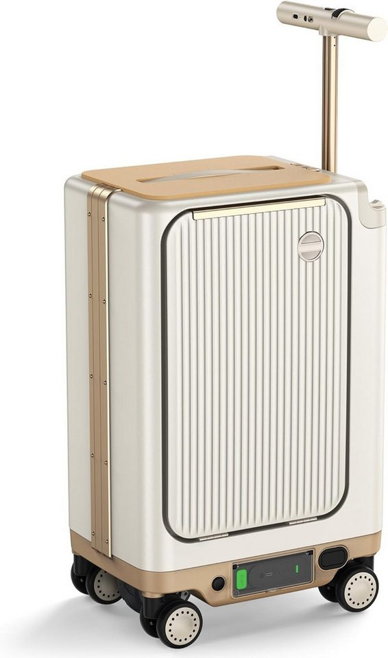 iscooter Trolleyset Elektrischer Koffer-5,5kg 38L Volumen 13 km/h 120kg Belastung von iscooter