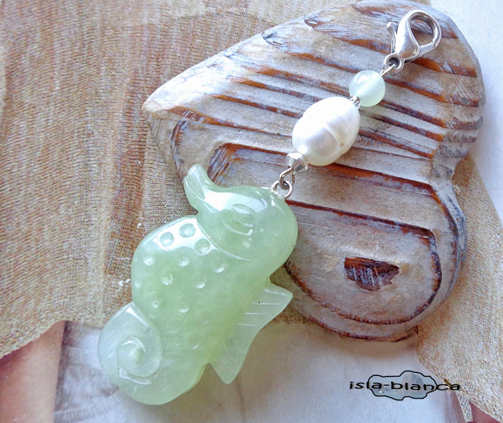 Wechselanhänger ⋆ Seepferdchen Serpentin China Jade Süßwasserperle Tropfen Silber Charm Anhänger Maritim Hellgrün Seepferd Mint Mintgrün Wechselanhänger ⋆ Seepferdchen Serpentin China Jade Süßwasserperle Tropfen Silber Charm Anhänger Maritim Hellgrün Seepferd Mint Mintgrün von islablanca