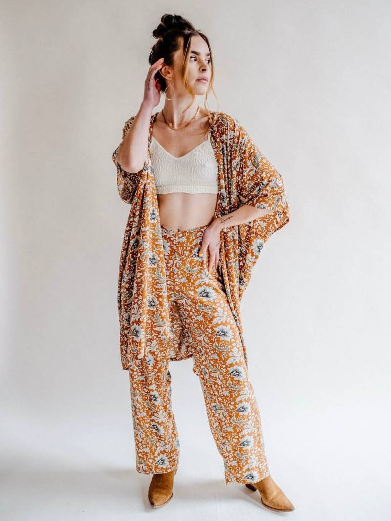 Indy Set Kimono + Hose Boho von islandchildthreads