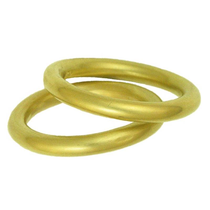 18K Gold Plain Bands Made To Order Mit 100 Prozent Recyceltem Von Hoover Und Strong von italilambertini