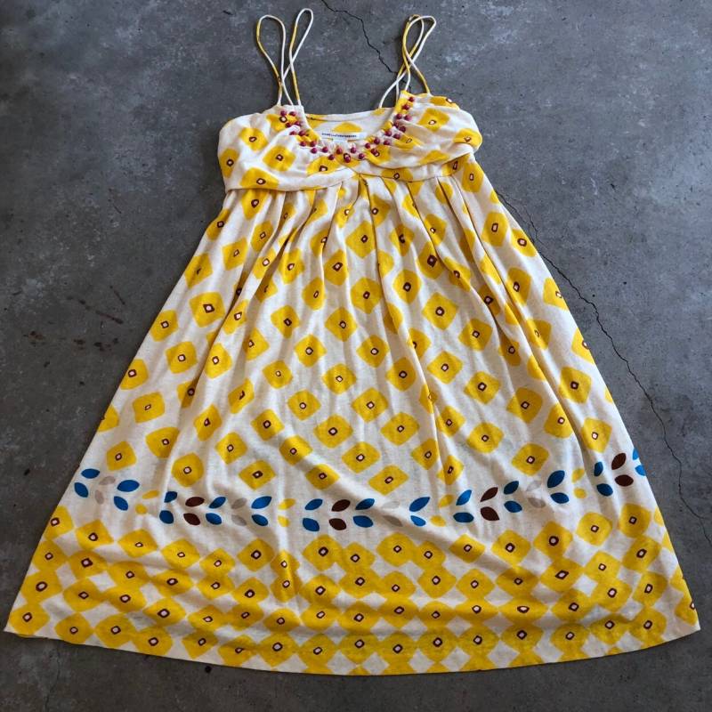 Diane Von Furstenberg Seide & Leinen Sommerkleid Größe 6 von itgirlvintagecloset