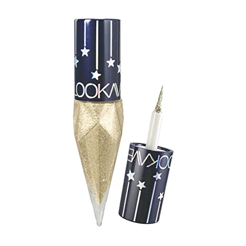 Flüssiger Glitzer-Eyeliner | Eyeliner Pen Starry Pailletten Lidschatten | Langlebiger Glow Eyeliner, bunter Lidschatten, Lidschatten-Make-up-Augen funkeln für Mädchen-Augen-Make-up Itrimaka von itrimaka