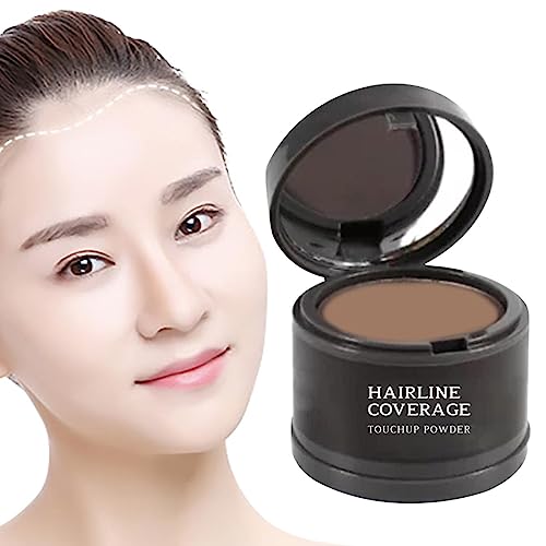 Hairline Contouring Shadow Powder Wasserfest,Haarpuder Root Cover Up Hairline Shadow Powder - Haarfüllerpulver, Haarwurzel-Concealer, langlebig für Männer und Frauen Itrimaka von itrimaka