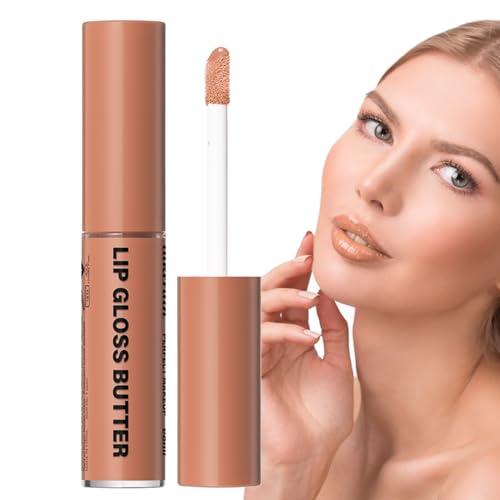 Hochglänzender Lipgloss | Nicht klebender flüssiger Lippenstift mit leichtem Glanz | Langanhaltender Lip Plumper Gloss für trockene Lippen, Lippen-Make-up für Frauen und Mädchen Itrimaka von itrimaka