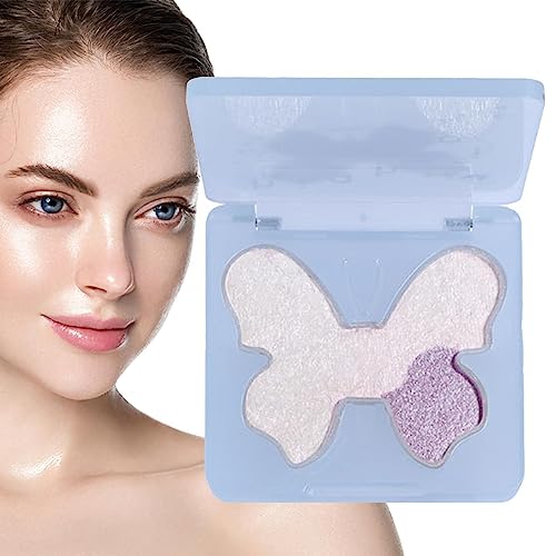 Schimmernde Lidschatten-Palette,Schimmernder Lidschatten - Langlebiger und mischbarer Highlighter, hochpigmentiertes feines Puder für zartes Augen-Make-up Itrimaka von itrimaka