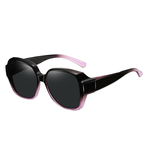 itrimaka Polarisierte Überbrillen-Sonnenbrillen,Polarisierte Wrap-Around-Sonnenbrillen - Fitover Wrap-Around-Brille für Männer und Frauen | Leichter UV-Schutz zum Fahren und Golfen von itrimaka