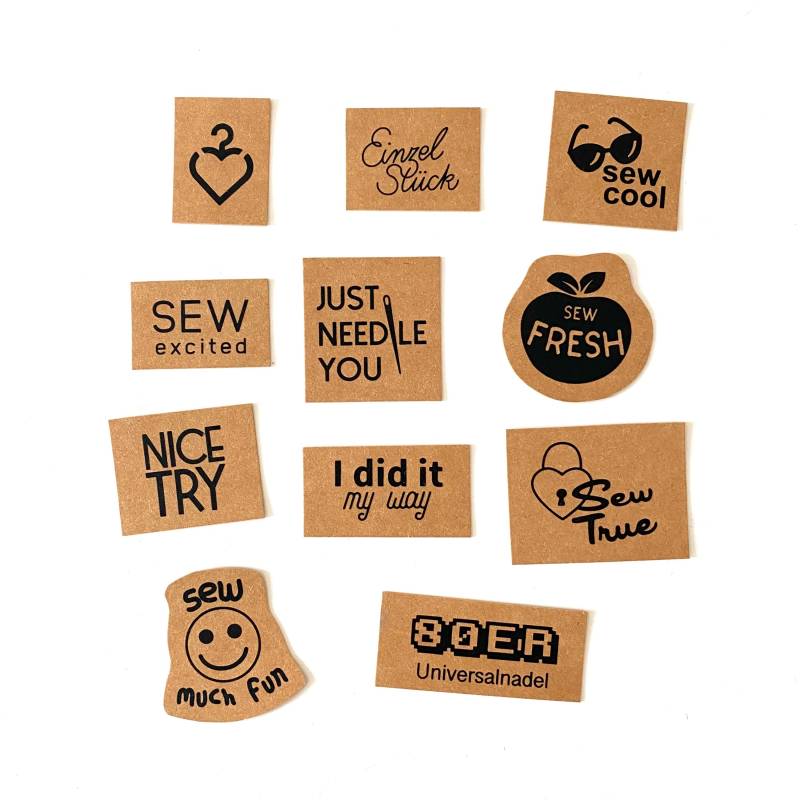 11 Patches „Sewing Is Fun" Zum Aufnähen, Siebdruck Auf Snappap, Label/Aufnäher Set Für Alle Die Gern Nähen 11 Patches „Sewing Is Fun" Zum Aufnähen, Siebdruck Auf Snappap, Label/Aufnäher Set Für Alle Die Gern Nähen von itsapatch