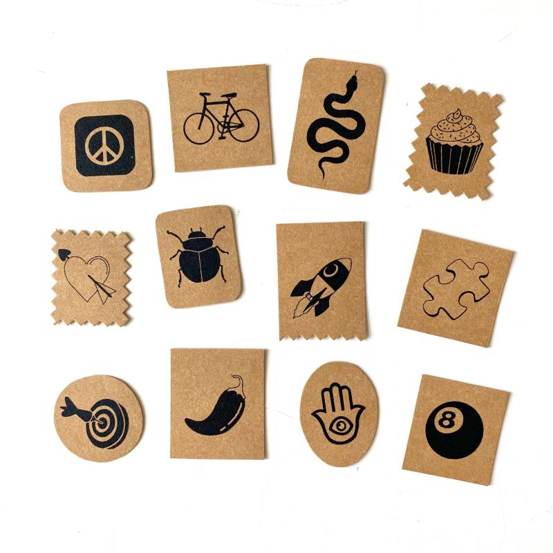 12 Patches „Emoji Edition" Zum Aufnähen, Siebdruck Auf Snappap, Label/Aufnäher Set Für Alle Die Gern Nähen 12 Patches „Emoji Edition" Zum Aufnähen, Siebdruck Auf Snappap, Label/Aufnäher Set Für Alle Die Gern Nähen von itsapatch