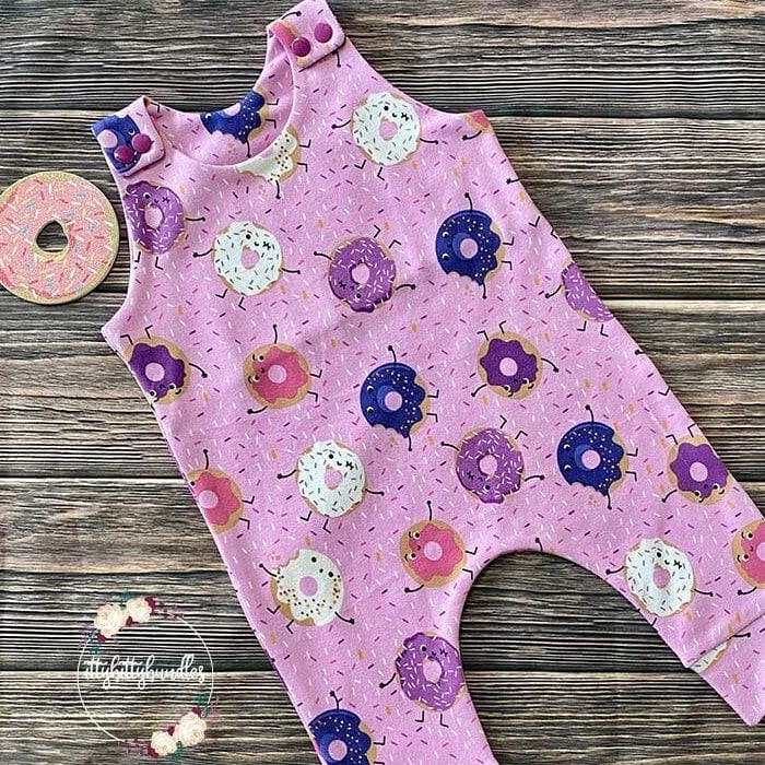 Donut-Babystrampler, Donut-Baby-Kleidung, Donut-Baby-Haremsspielhose, Baby-Mädchen-strampler, Baby-Dusche-Geschenk, Nach Hause Kommen Outfit von ittybittybundlesshop