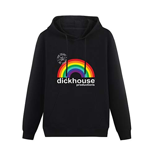 iut Pocket Hoodie Kangaroo Dickhouse Jackass Long Sleeve Sweatshirts Black L von iut