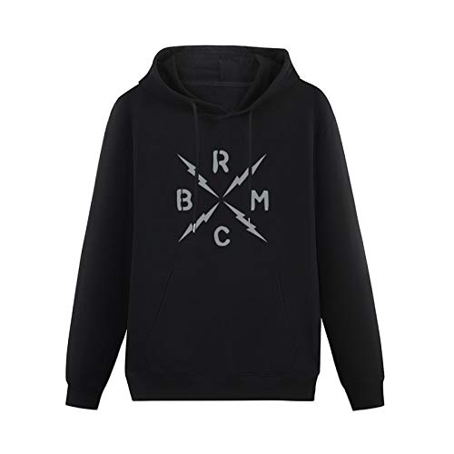 iut Pocket Hoodie Kangaroo The Rock Brmc Long Sleeve Sweatshirts Black L von iut