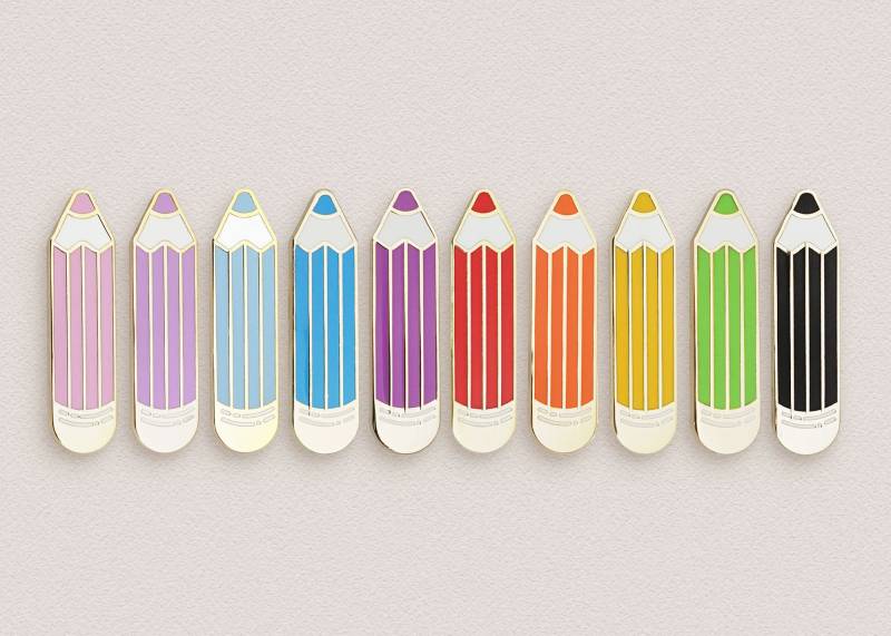 Buntstift Emaille Pins Buntstift Emaille Pins von ivycdraws