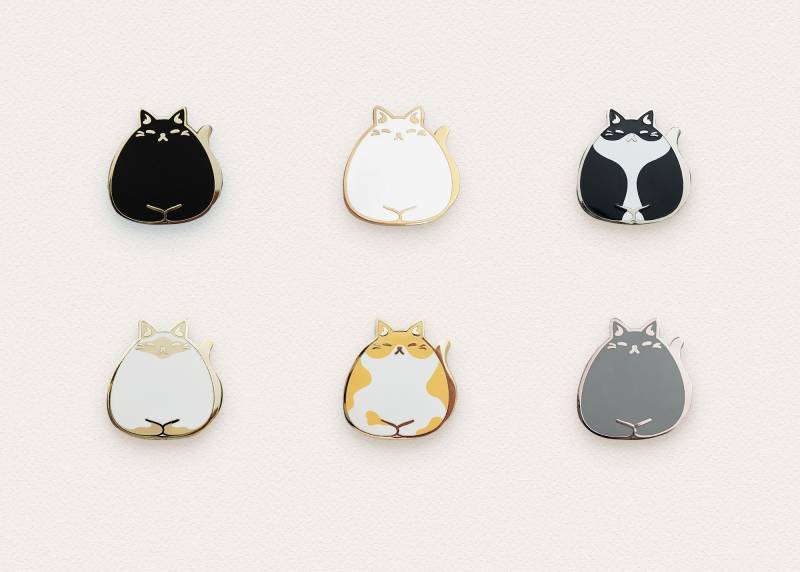 Katze Pin Katze Pin von ivycdraws