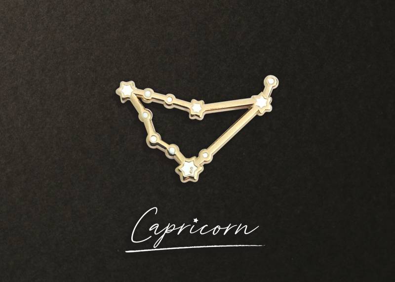 Steinbock Sternzeichen Konstellation Pin Steinbock Sternzeichen Konstellation Pin von ivycdraws