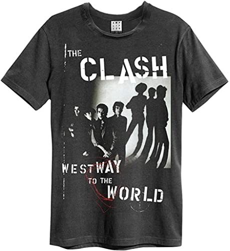 Amplified Clothing The Clash 'Westway to The World' T Shirt T-Shirts & Hemden(Small) von iwmnggnmwi