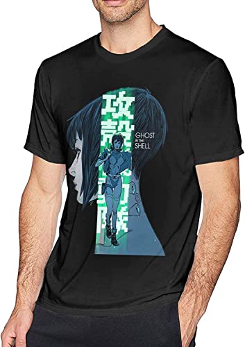 Ghost in The Shell Men's Short Sleeve T-Shirt T-Shirts & Hemden(3X-Large) von iwmnggnmwi